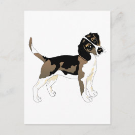 Beagle Hunde Haustiere Liebe Frieden Postkarte
