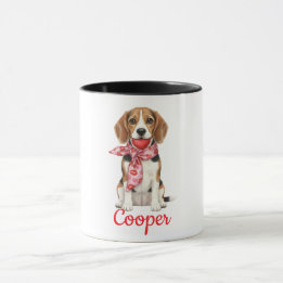 Beagle-Hunde-Kaffeetasse frohen Valentinstag 2026 Tasse