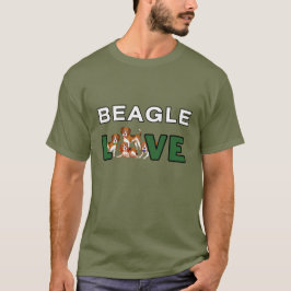 Beagle Hunde Liebe Haustiere Jagdtiere Tier T-Shirt