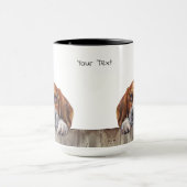 Beagle Hunde Tasse (Zentrum)