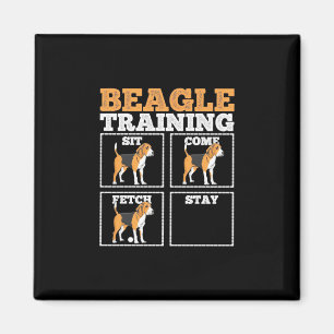 Beagle Hunde-Training Hund Magnet