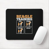 Beagle Hunde-Training Hund Mousepad (Mit Mouse)