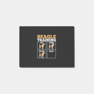 Beagle Hunde-Training Hund Post-it Klebezettel