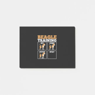 Beagle Hunde-Training Hund Post-it Klebezettel