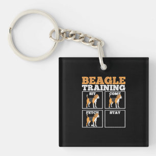 Beagle Hunde-Training Hund Schlüsselanhänger