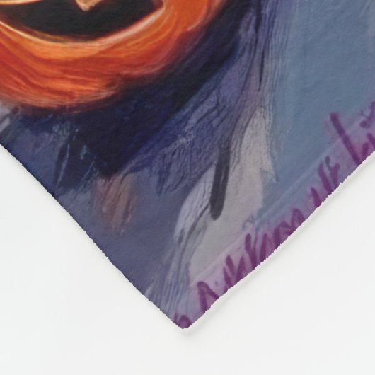 Beagle Hunde Trick-or-Treating in Halloween-Kostüm Fleecedecke (Ecke)