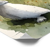 Beagle - Hundebeitschrift Poster (Ecke)