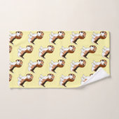 Beagle-Hundedesign Badhandtuch Set (Handtuch)