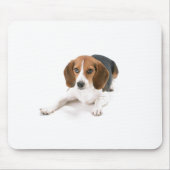 Beagle-Hundemausunterlage Mousepad (Vorne)