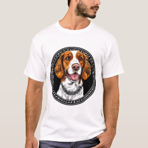 Beagle-Hundeporträt Hundebesitzer-Geschenk T-Shirt