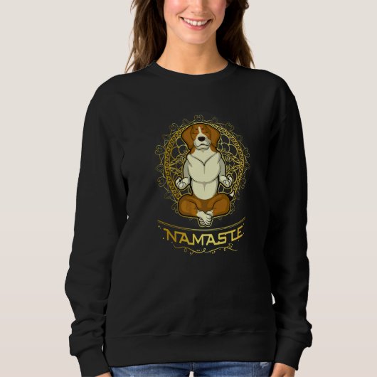 Beagle-Hunderasse  36 Sweatshirt (Vorderseite)