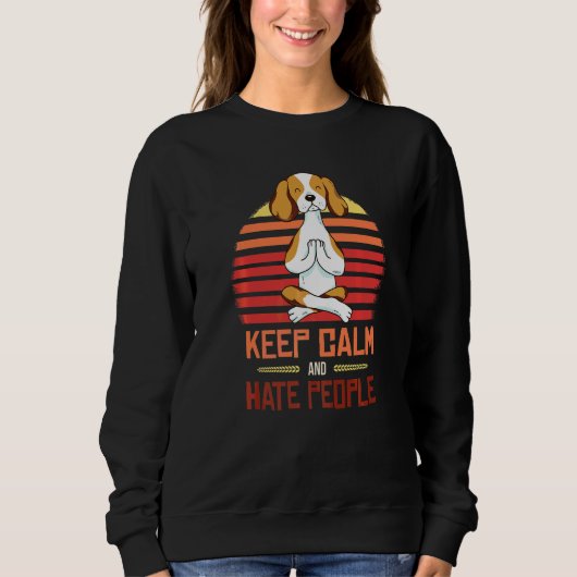 Beagle-Hunderasse 39 Sweatshirt (Vorderseite)