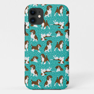 Beagle-Hunderasse - Türkis Case-Mate iPhone Hülle