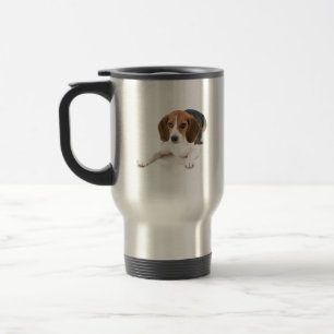Beagle-Hunderostfreie Reise-Tasse Reisebecher