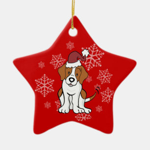 Beagle-Hundeverzierung Keramik Ornament
