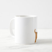 Beagle-Hundewelpen-Kaffee-Tasse Kaffeetasse (Vorderseite Links)
