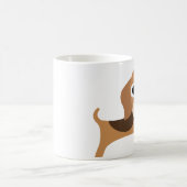 Beagle-Hundewelpen-Kaffee-Tasse Kaffeetasse (Mittel)