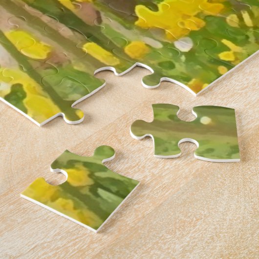 Beagle in Blume behalte nur, Ermutigung zu erstick Puzzle (Seite)