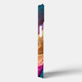 Beagle in einem rosa Hut Case-Mate iPhone Hülle (Rückseite / Rechts)