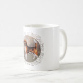 Beagle in Ländereinstellungen Kaffeetasse (VorderseiteRechts)