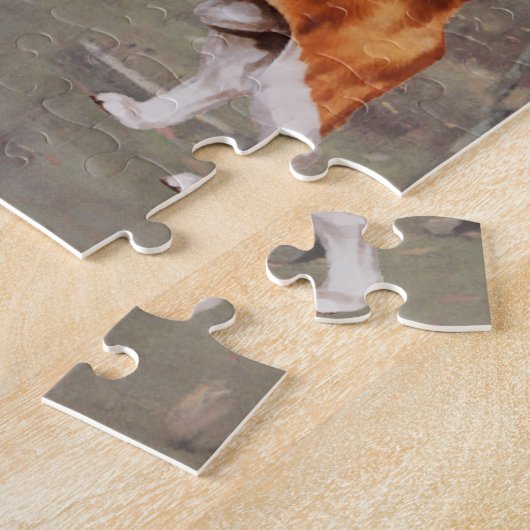 Beagle in Ländereinstellungen Puzzle (Seite)