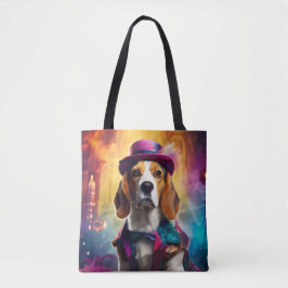 Beagle in lebendiger Kostüm Tasche