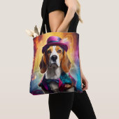 Beagle in lebendiger Kostüm Tasche (Von Nahem)
