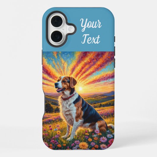 Beagle iPhone Hülle (Rückseite)