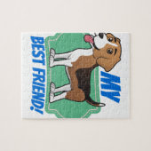 Beagle ist mein bester Freund Puzzle (Horizontal)