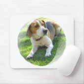 Beagle-Jagdhund-Hundemausunterlage Mousepad (Mit Mouse)