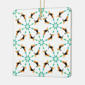 Beagle Jahr Keramikornament (Links)