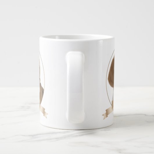 Beagle Jumbo Tasse (Rückseite)