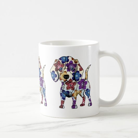 Beagle-Kaffee-Tasse Kaffeetasse (Rechts)