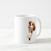 Beagle Kaffeetasse (VorderseiteRechts)