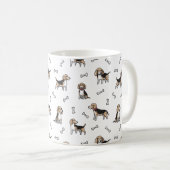 Beagle Kaffeetasse (VorderseiteRechts)