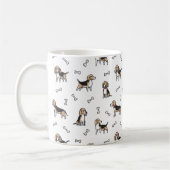 Beagle Kaffeetasse (Links)