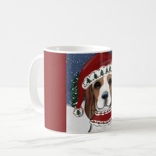 Beagle Kaffeetasse (Vorderseite Links)