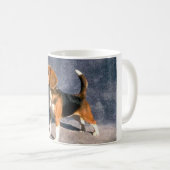Beagle Kaffeetasse (VorderseiteRechts)