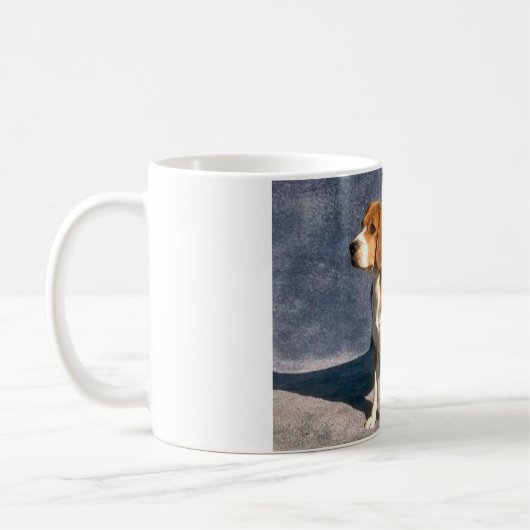 Beagle Kaffeetasse (Links)