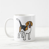 Beagle Kaffeetasse (Links)