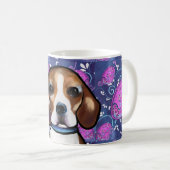 Beagle Kaffeetasse (VorderseiteRechts)