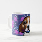 Beagle Kaffeetasse (Vorderseite Links)