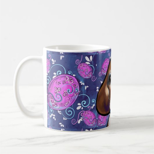 Beagle Kaffeetasse (Links)