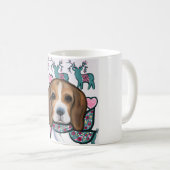 Beagle Kaffeetasse (VorderseiteRechts)