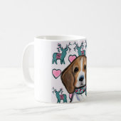 Beagle Kaffeetasse (Vorderseite Links)
