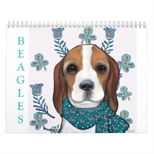 Beagle-Kalender Kalender (Titelbild)