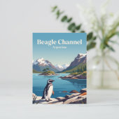 Beagle-Kanal Argentinien Postkarte (Stehend Vorderseite)