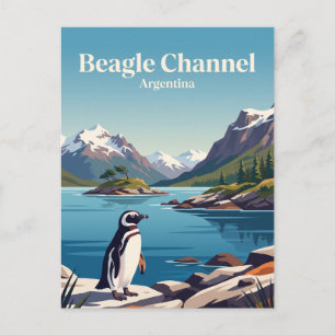 Beagle-Kanal Argentinien Postkarte