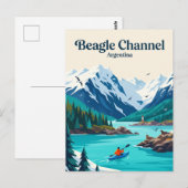 Beagle-Kanal Argentinien Postkarte (Vorne/Hinten)
