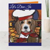 Beagle Karte (Vorderseite)